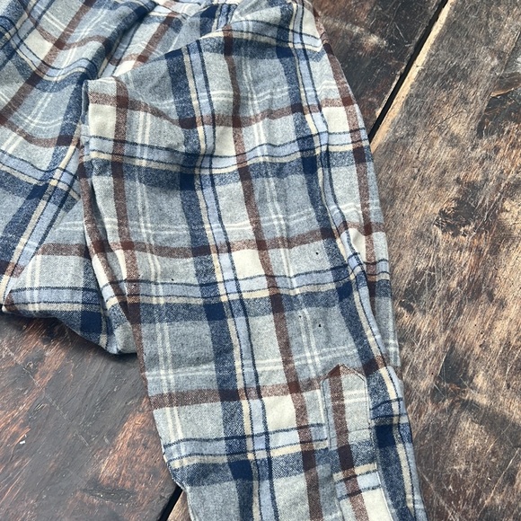 Pendleton 100% Virgin Wool oversized button up plaid men’s shirt size L unisex - Picture 9 of 15